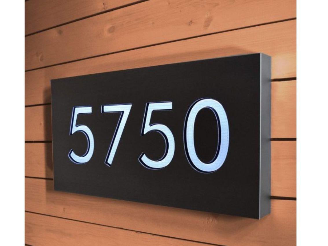 Well crafted Outdoor Address signage-40cmx30cm medium size - Laser Culture
