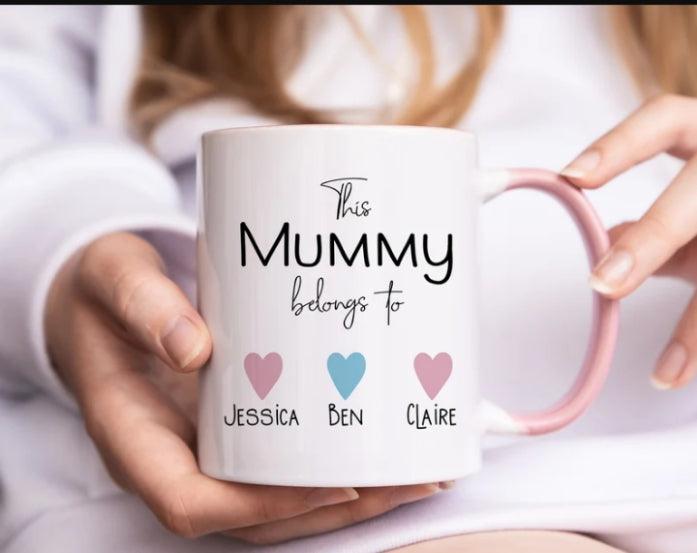 Custom mug gift, Custom Name Mug, Personalized mug for moms, Custom Coffee Mug, Personalized Coffee Mug, Personalized Name - Laser Culture