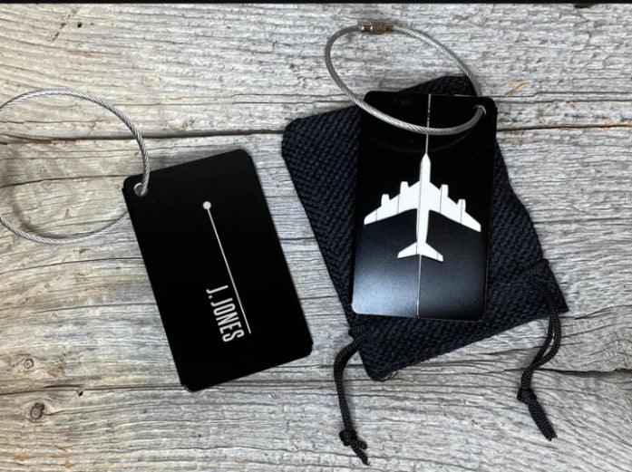 Custom Travel tags for frequent travelers personalized travel tags - Laser Culture